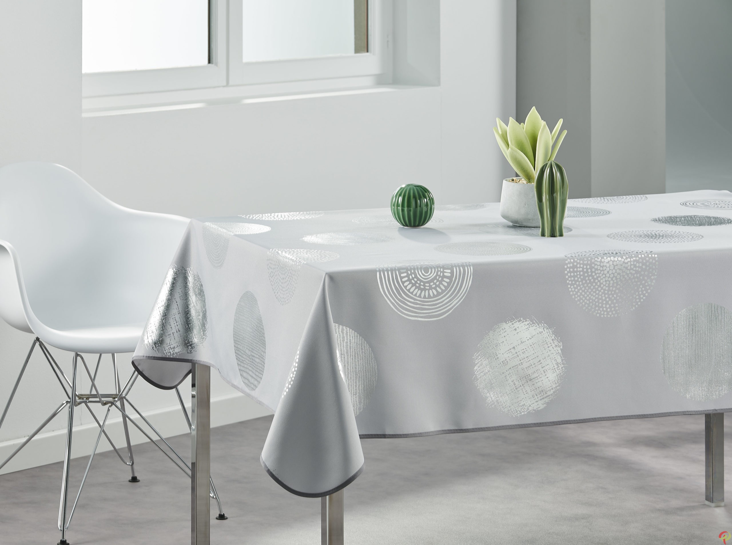 Nappe De Table - En Tissu, Rectangulaires, Carrées - Linge De Table -  Grise, 100X100 Cm[H1883] - Cdiscount Maison